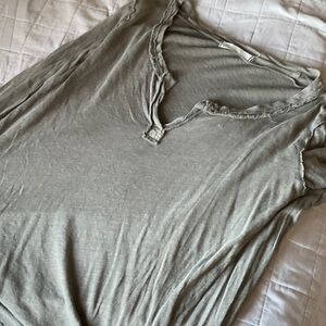 We The Free Olive Long Sleeve Tee